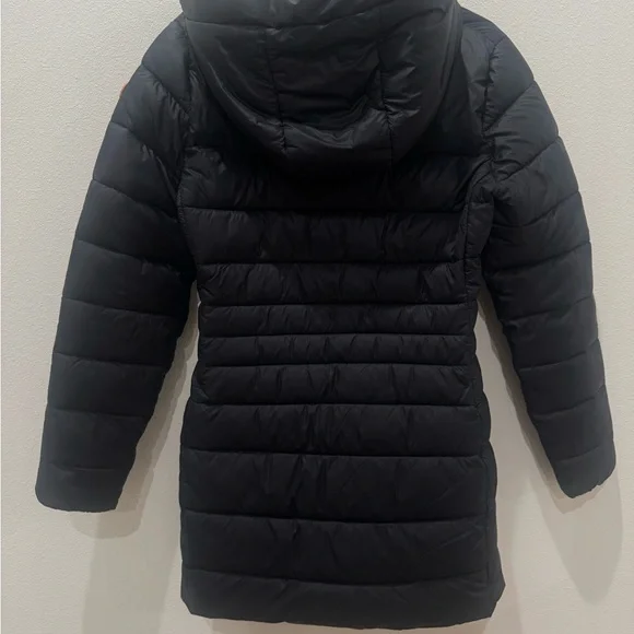 SAVE THE DUCK Black Puffer Jacket - Picture 8 of 8